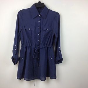 Jacket, Overblouse, SP, Navy